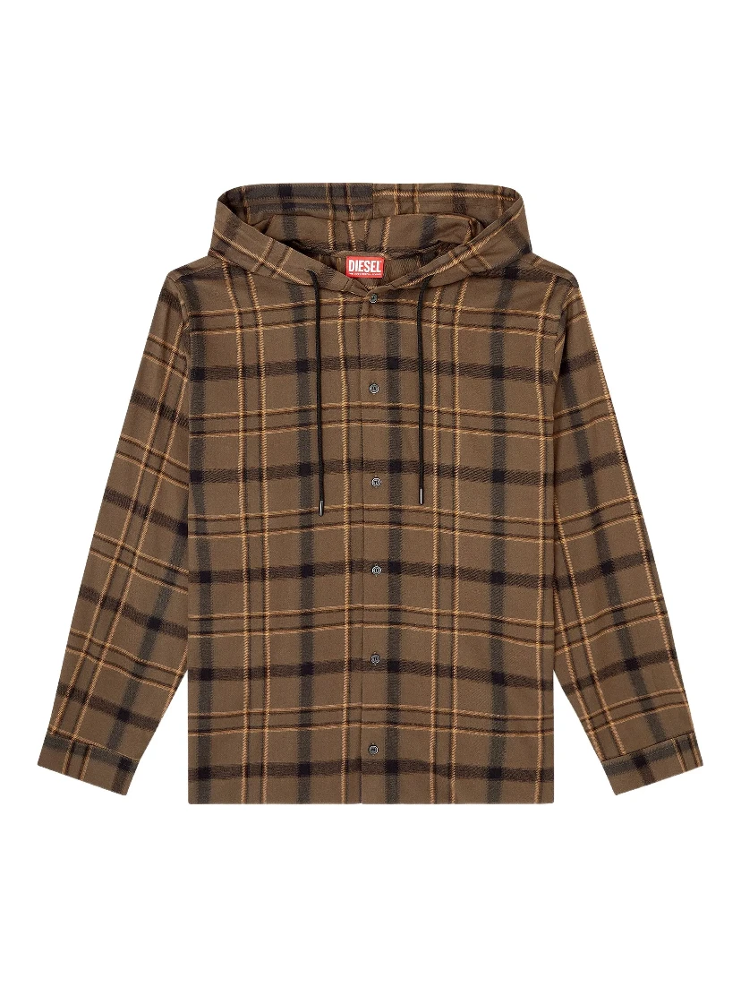 Diesel Shirts Brown