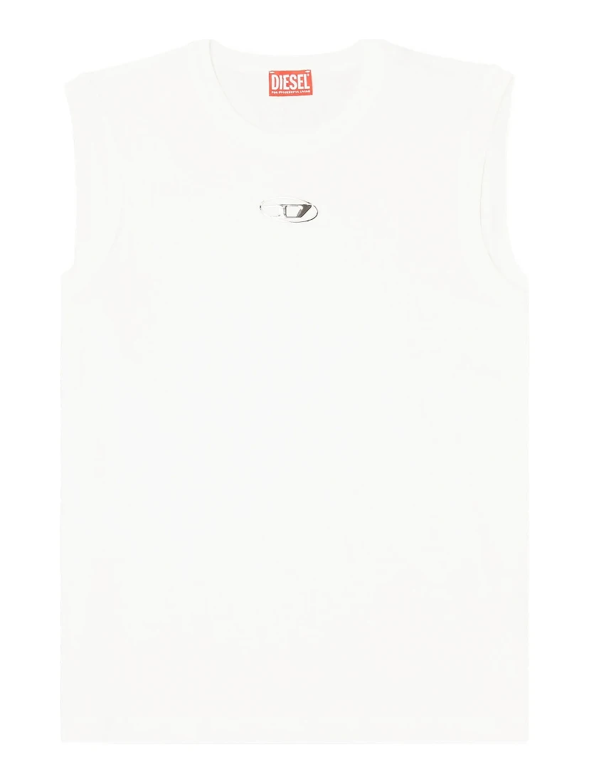 Diesel T-shirts and Polos White