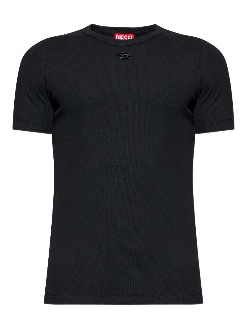 Diesel T-shirts and Polos Black