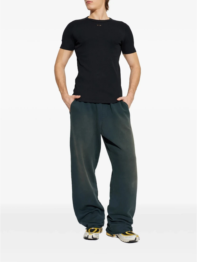 Diesel T-shirts and Polos Black