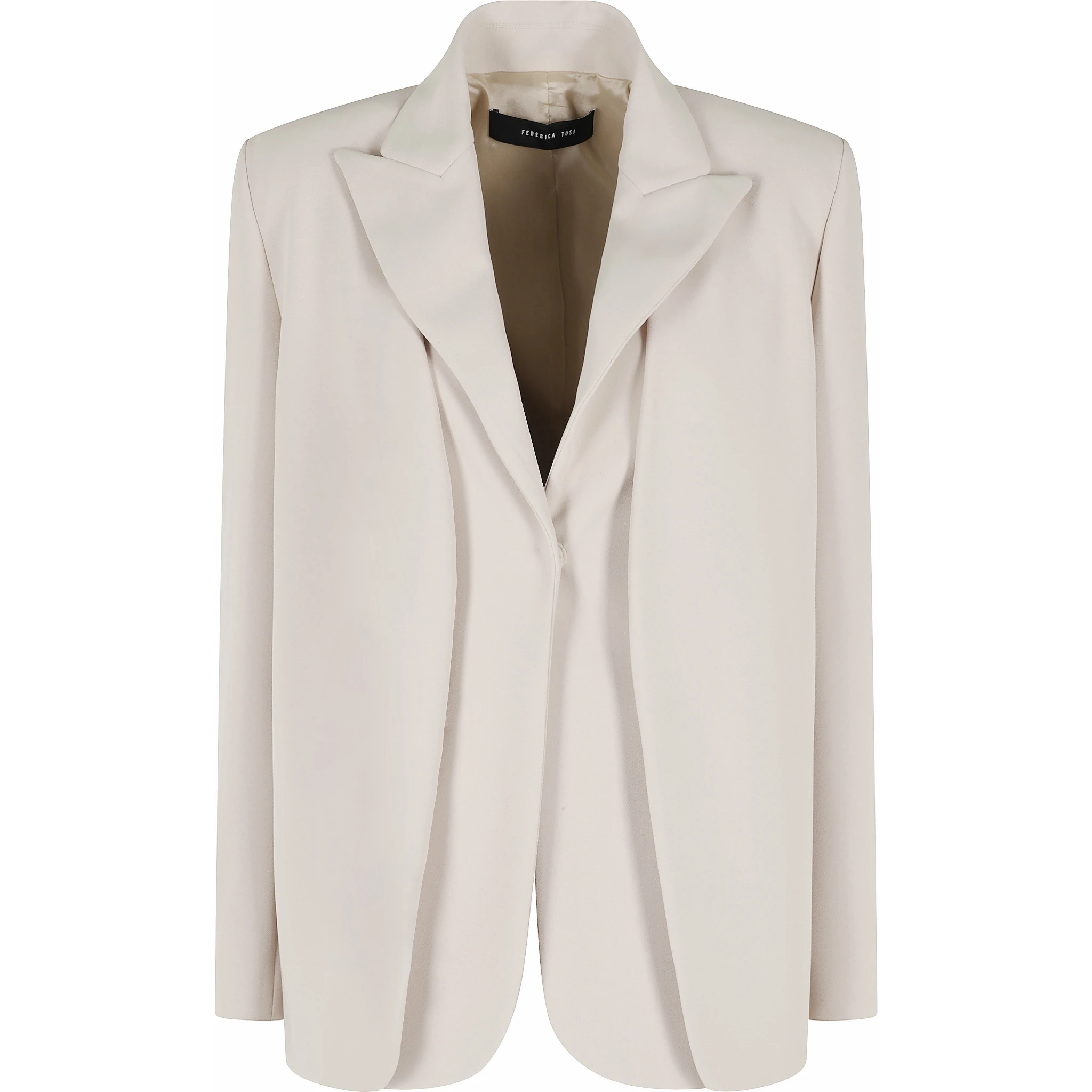 GIACCA CON GILET IN CADY - 2 PEZZI