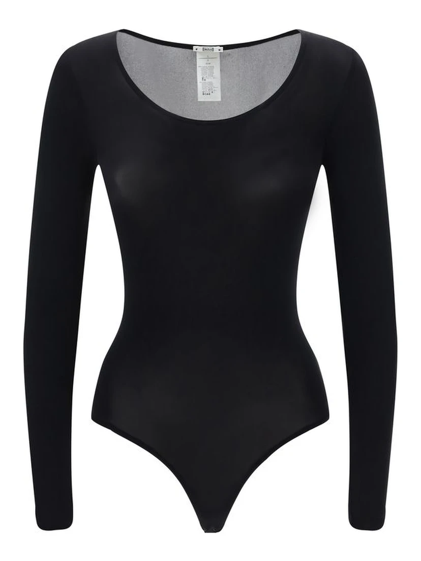 Black Polyamide Top