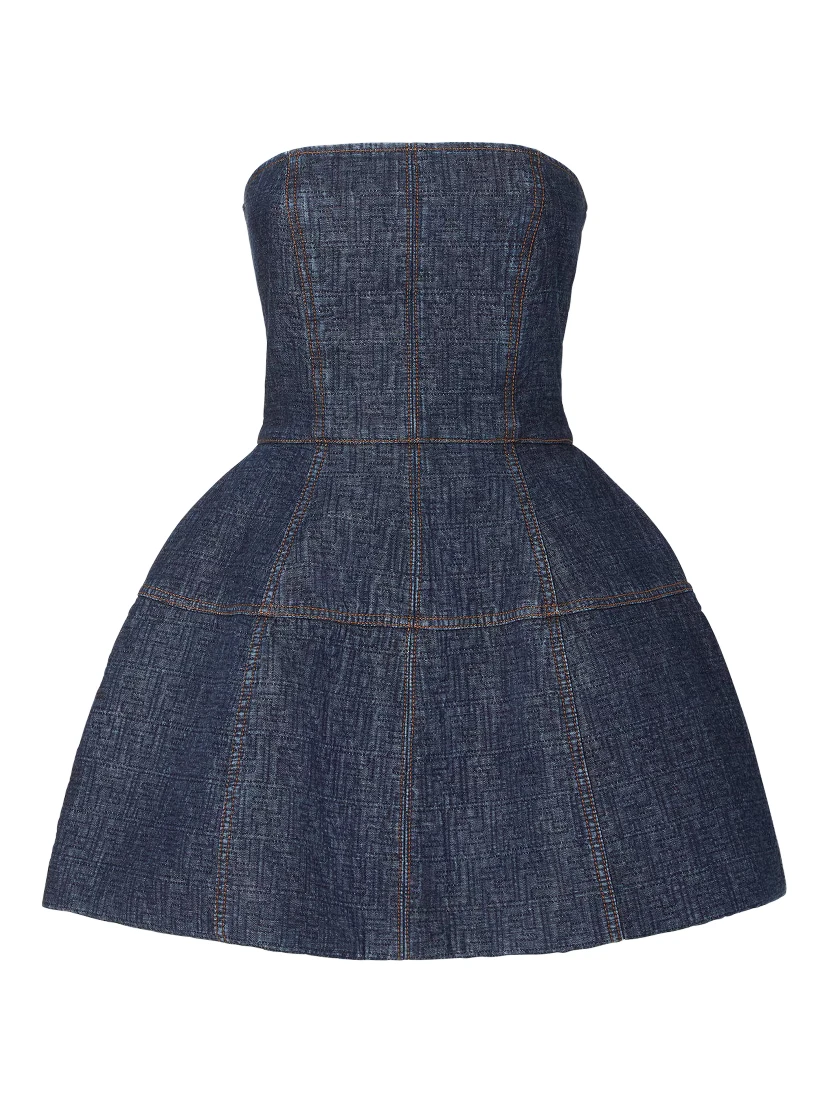 Fendi Dresses Blue