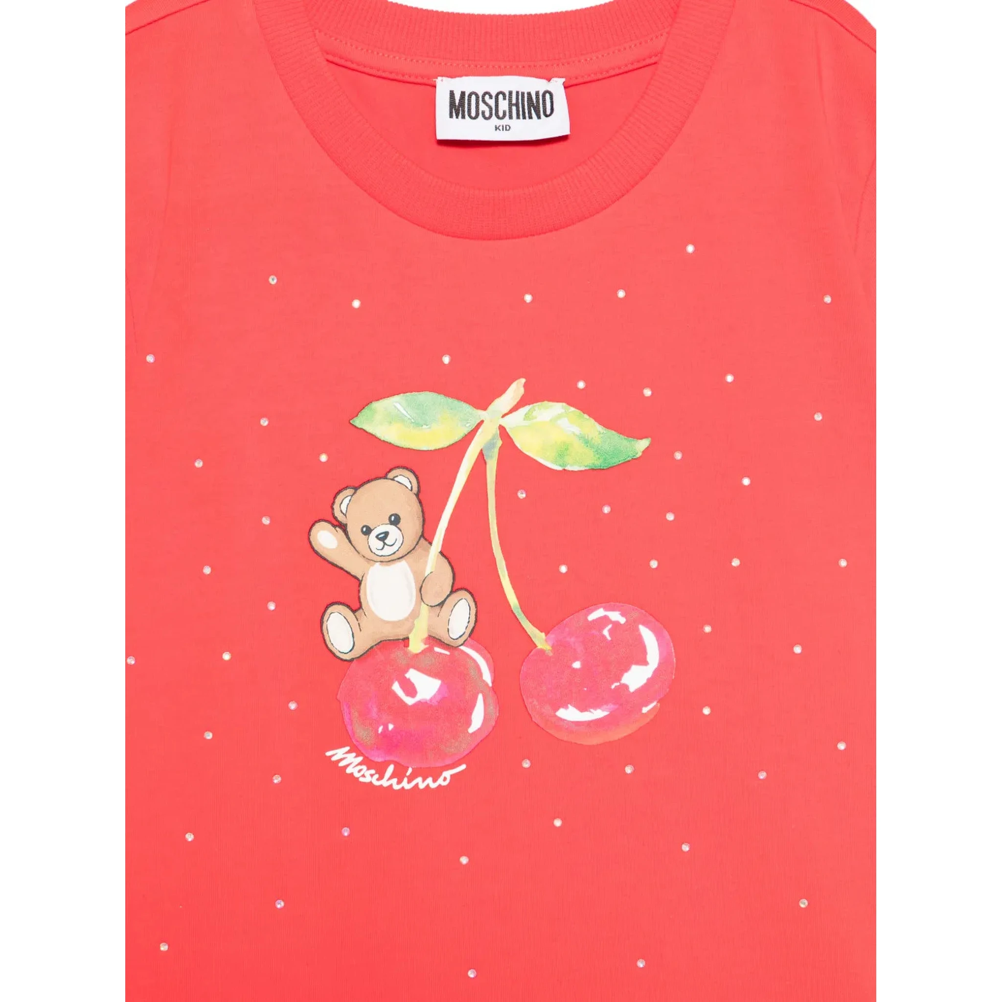 MOSCHINO KIDS T-shirts and Polos Red
