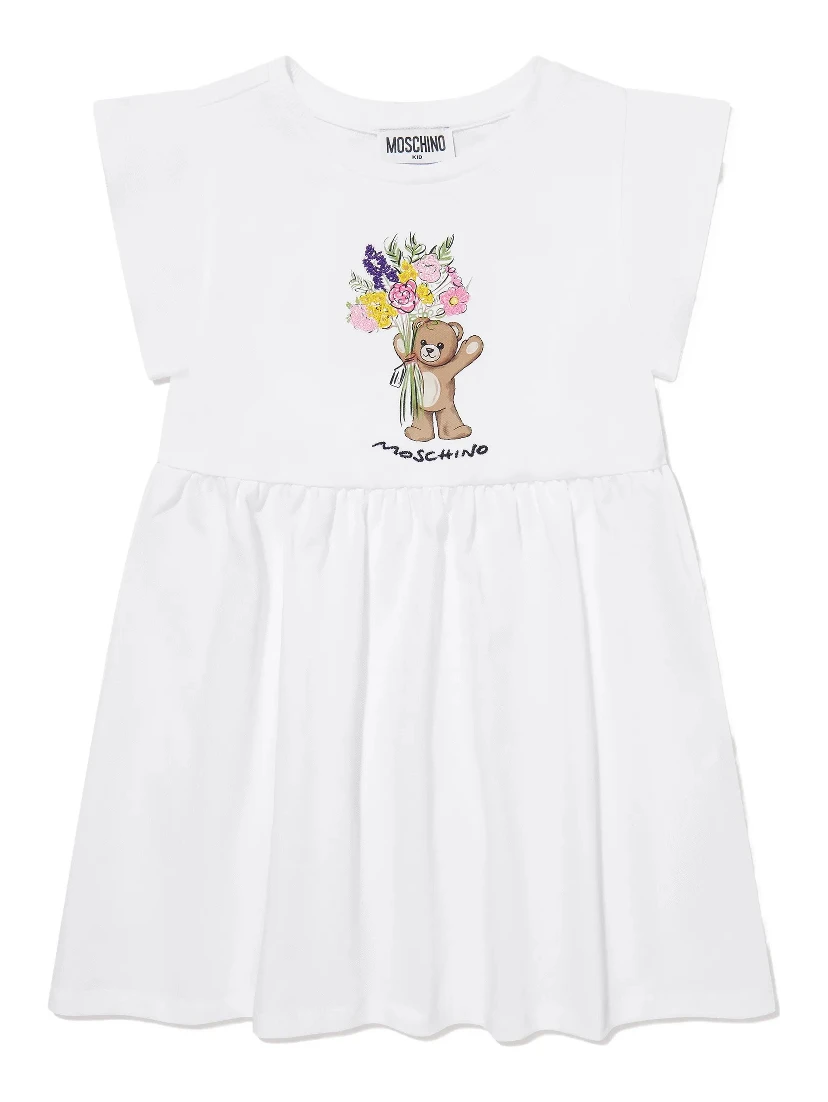 MOSCHINO KIDS Dresses White