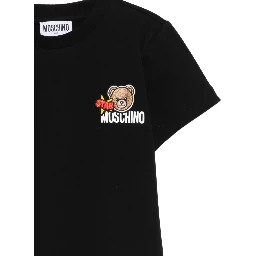 MOSCHINO KIDS T-shirts and Polos Black