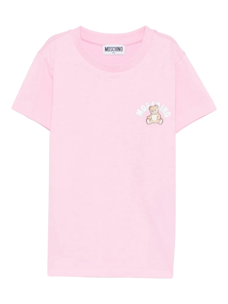 MOSCHINO KIDS T-shirts and Polos Pink