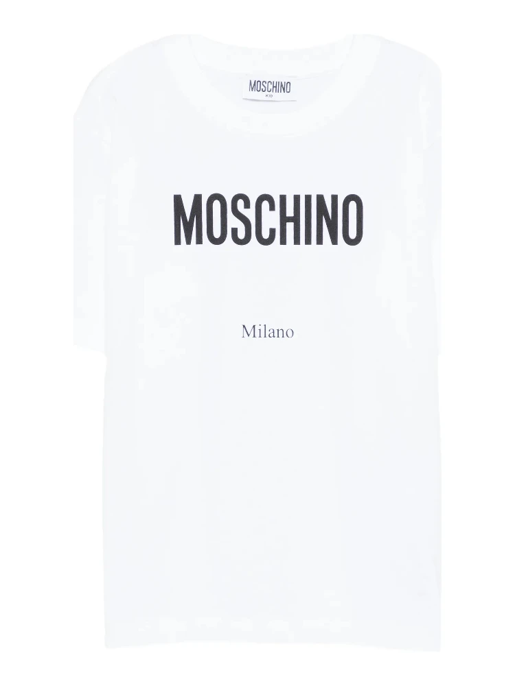 MOSCHINO KIDS T-shirts and Polos White