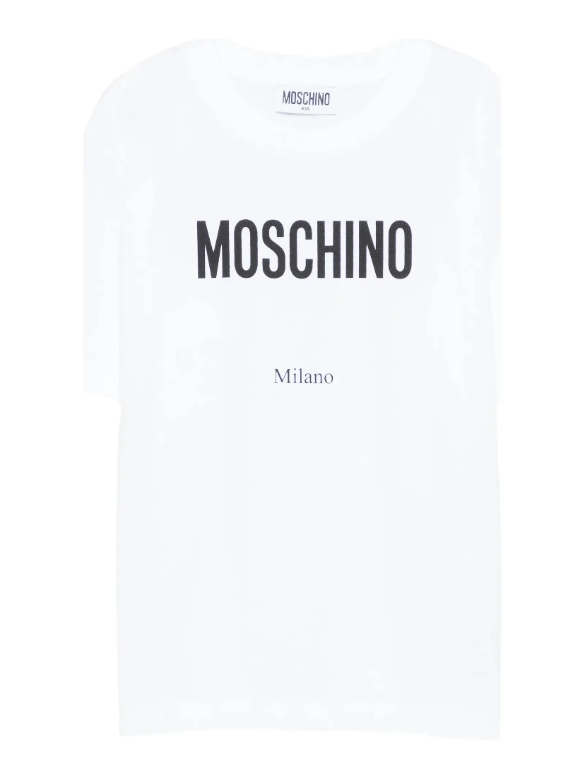 MOSCHINO KIDS T-shirts and Polos White