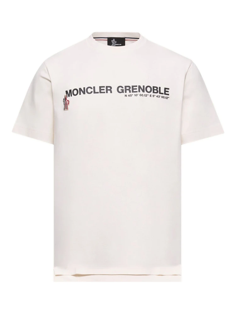 Moncler T-shirts and Polos White