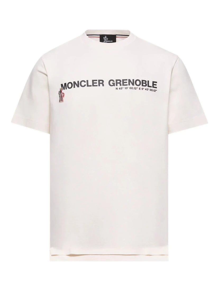 Moncler T-shirts and Polos White