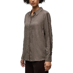 Brown Viscose Blouse