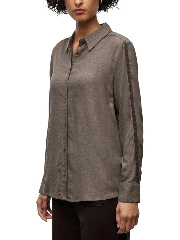 Brown Viscose Blouse
