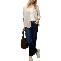 Beige Viscose Blouse