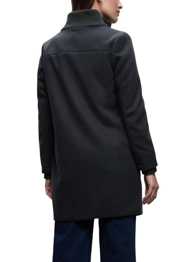Blue Polyester Coat alternative