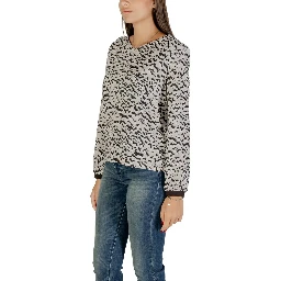 Bicolor Viscose Blouse