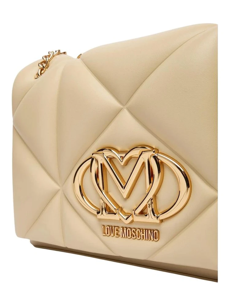 Beige Artificial Leather Handbag alternative