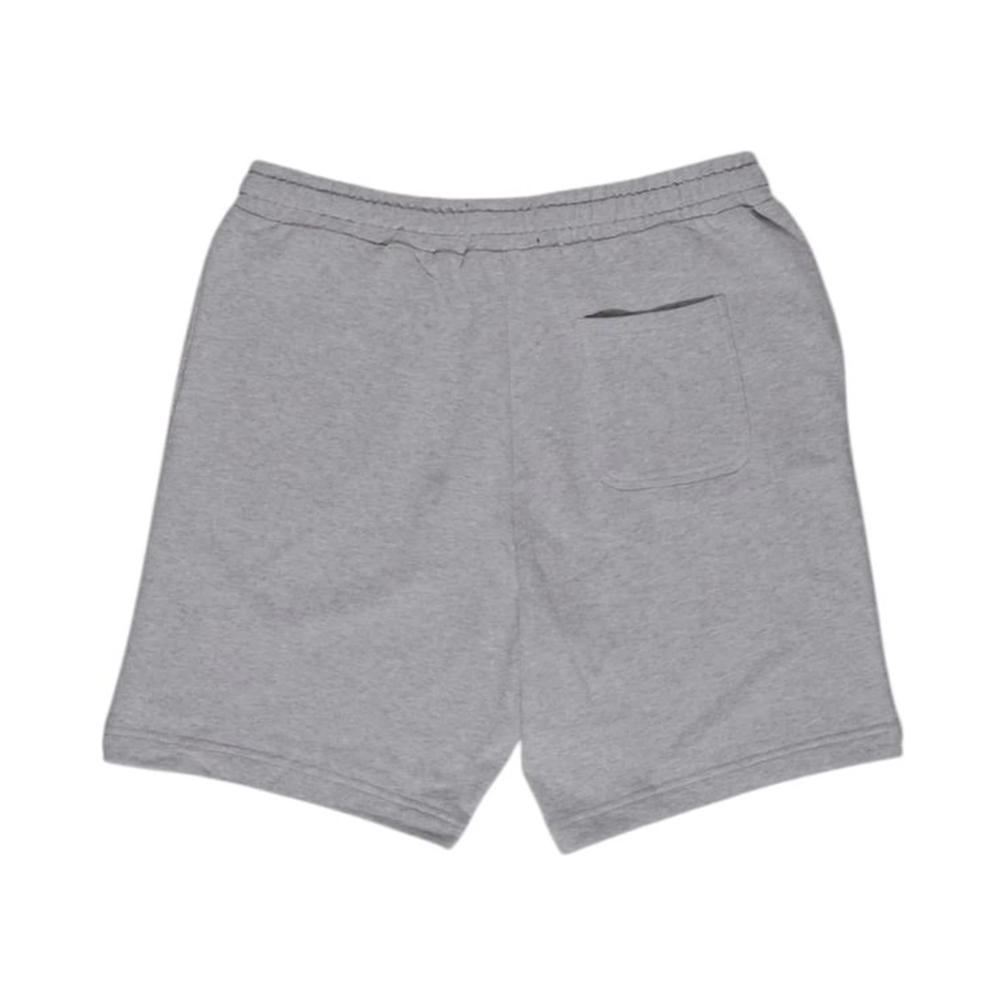 Gray Cotton Bermuda Shorts