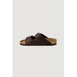 Brown Leather Slippers