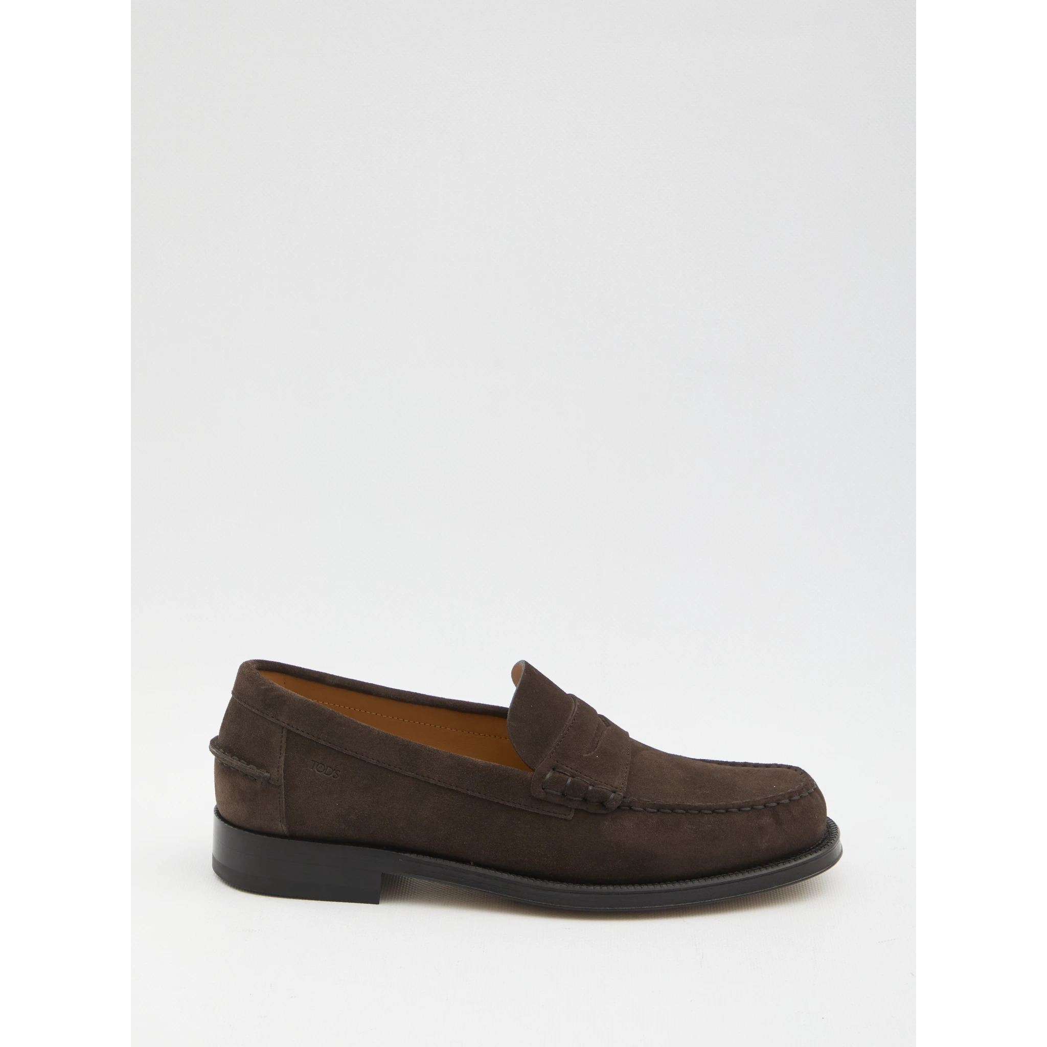 Suede loafers