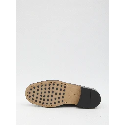 Suede loafers
