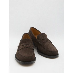 Suede loafers