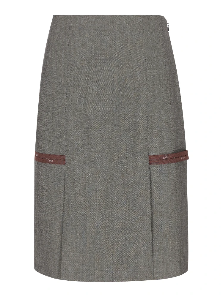 Fendi Skirts Grey