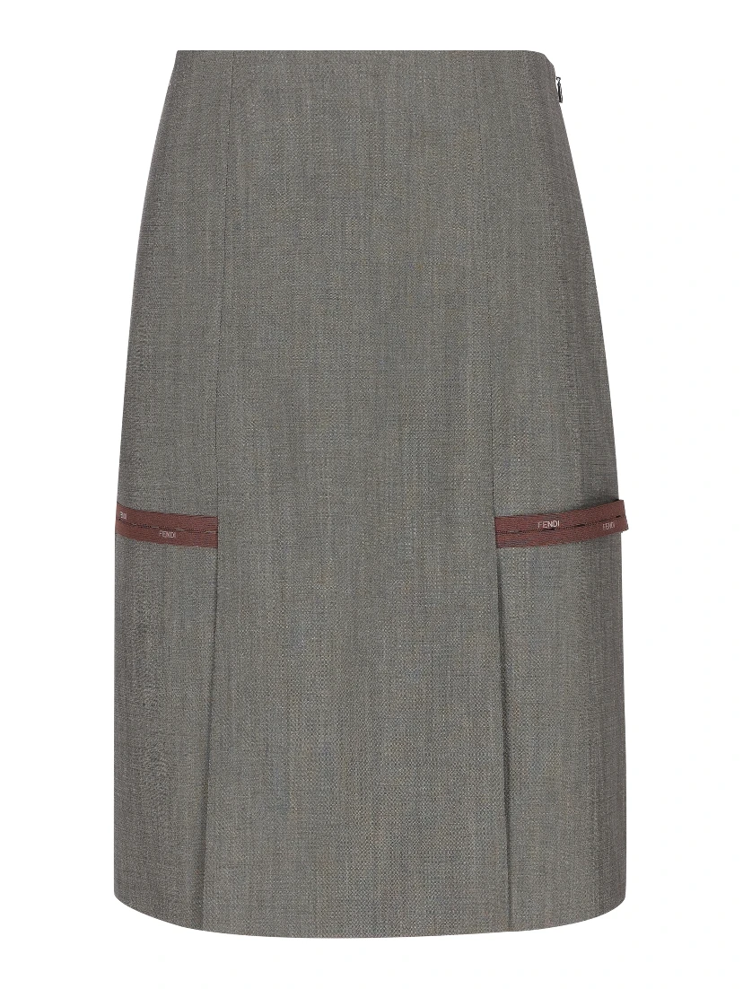 Fendi Skirts Grey