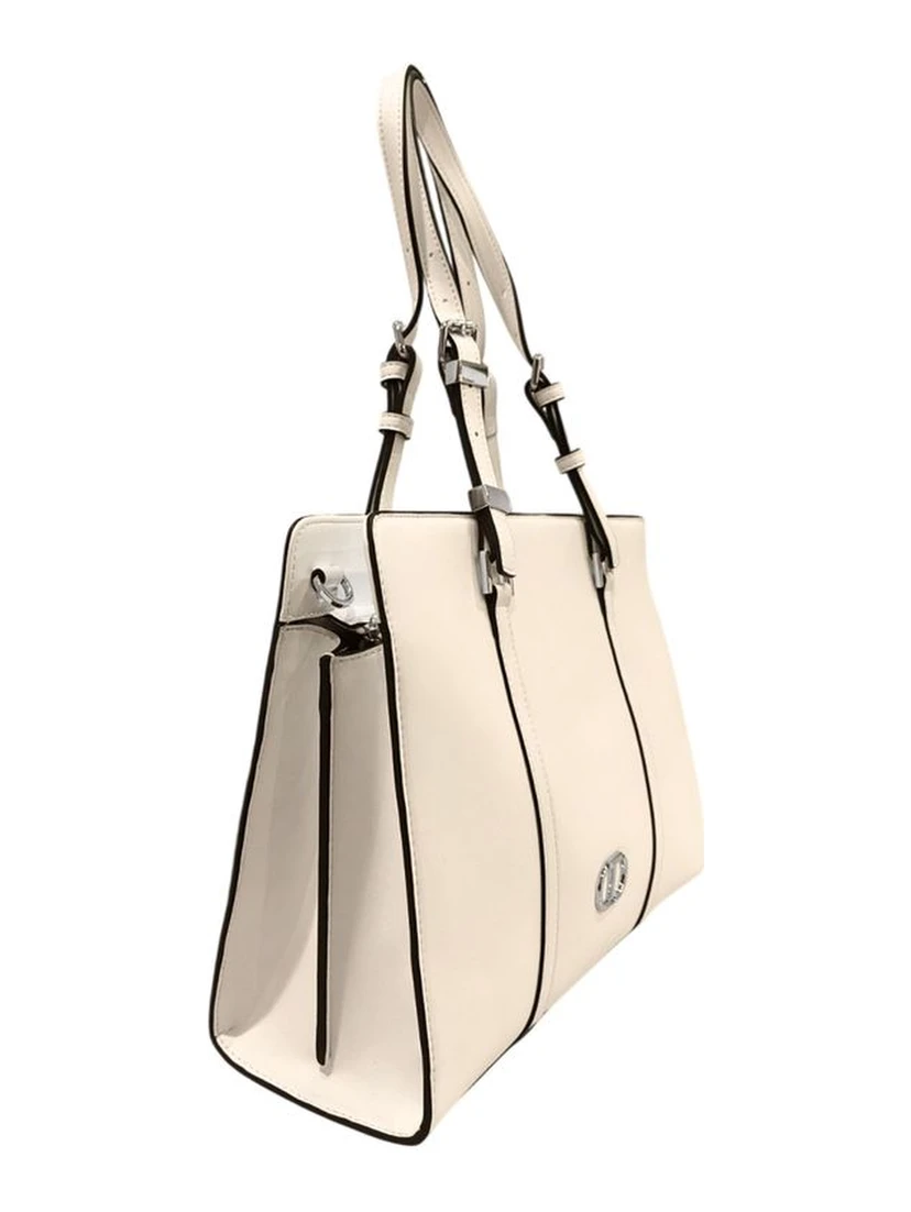 White PU Women Shoulder Bag