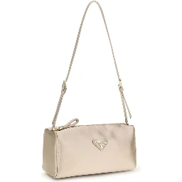 Multicolor Silk Shoulder Bag