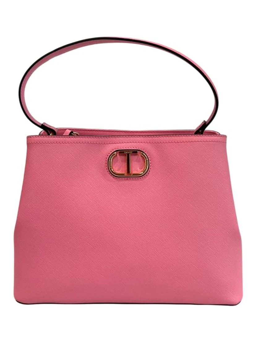 Pink PU Women Handbag