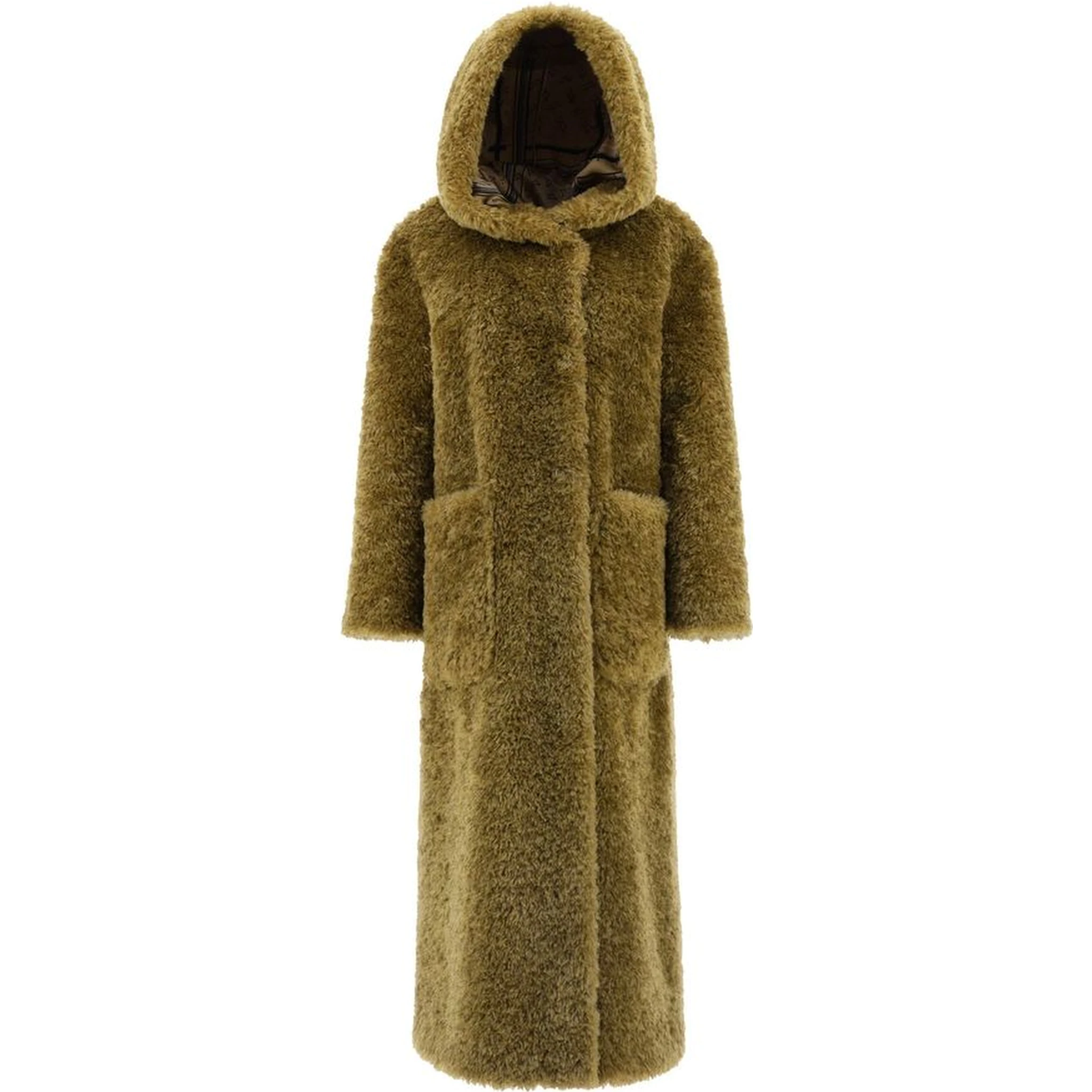 Bicolor Polyester Coat