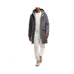 Gray Cashmere Coat