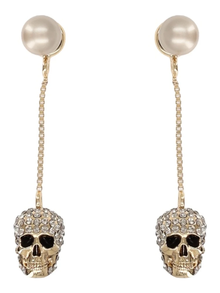 ORECCHINI PENDENTI "SKULL"