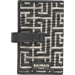MONOGRAM CARD HOLDER WITH PADLOCK