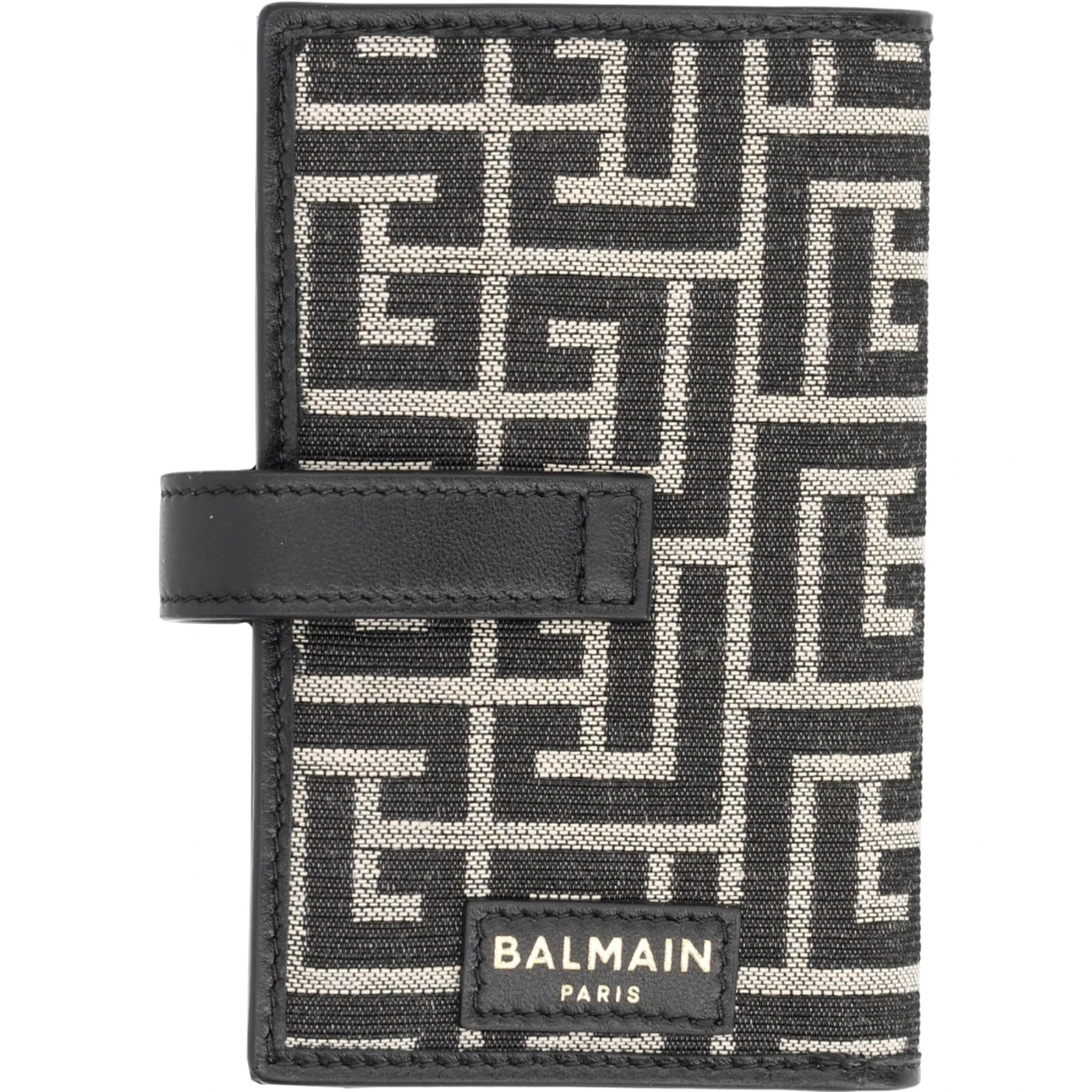 MONOGRAM CARD HOLDER WITH PADLOCK