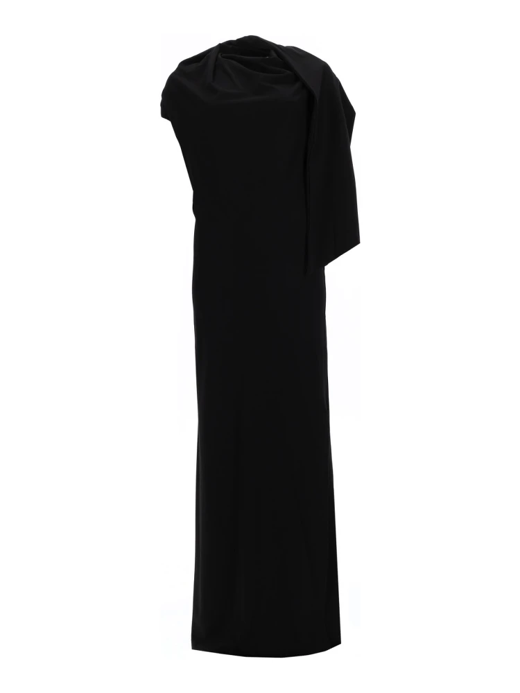 LONG DRESS WITH SCARF