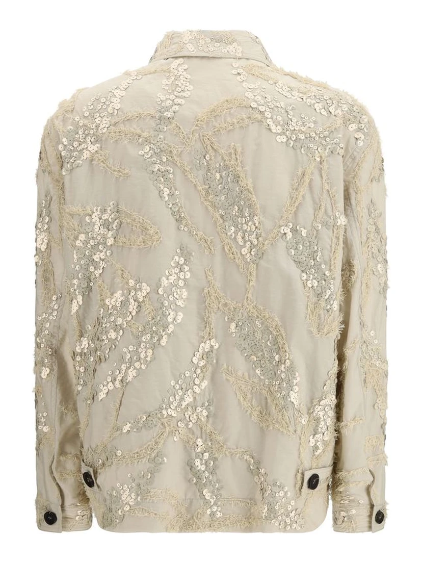Beige Cotton Coat