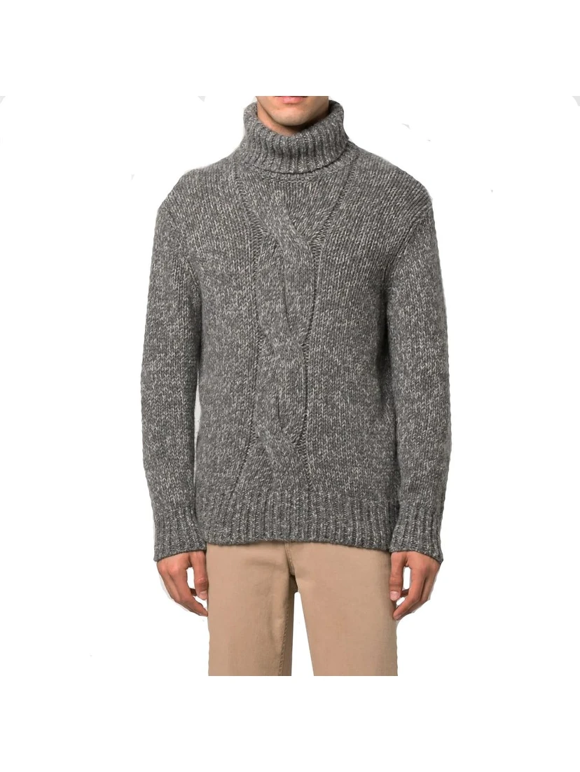 Gray Cashmere Sweater