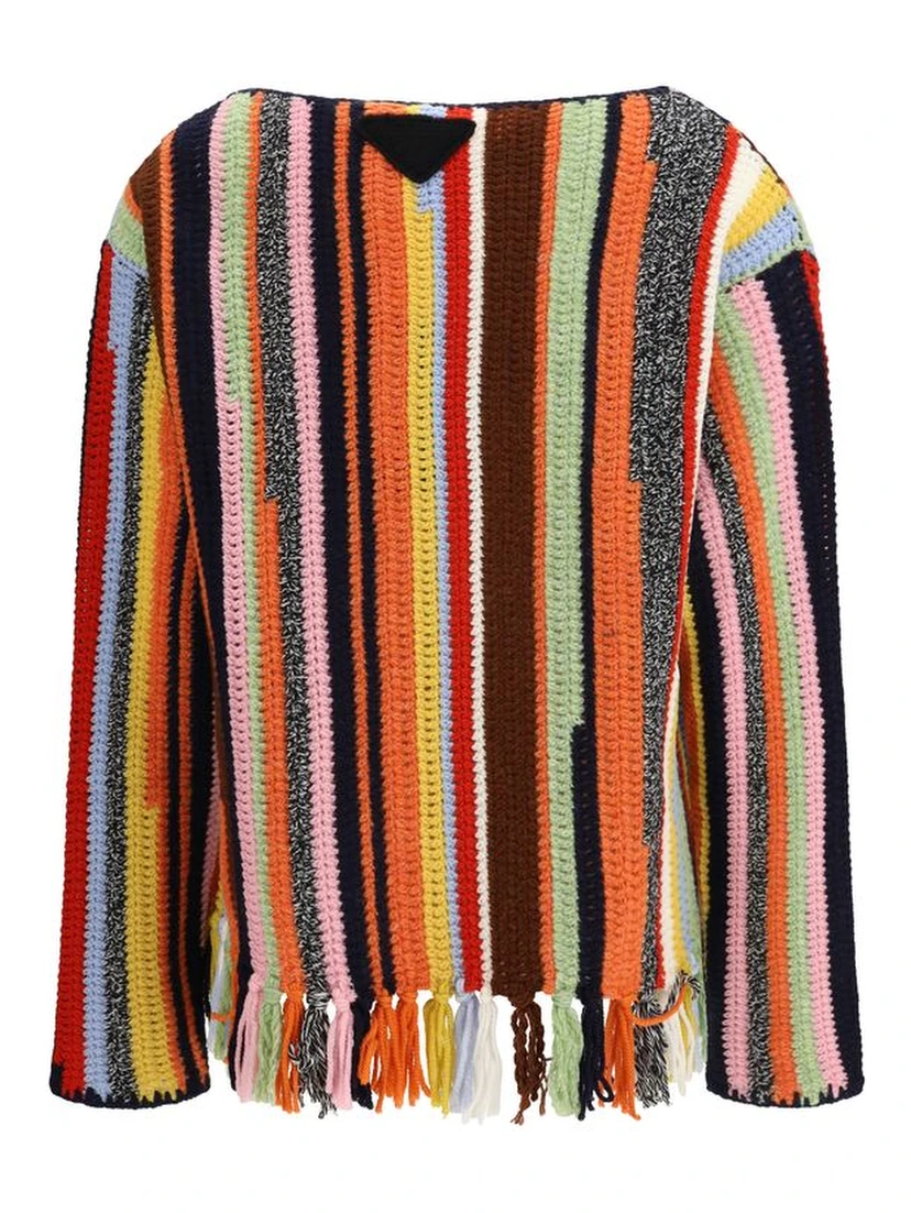 Multicolor Wool Sweatshirt