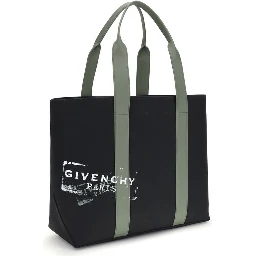 Black Cotton Handbag