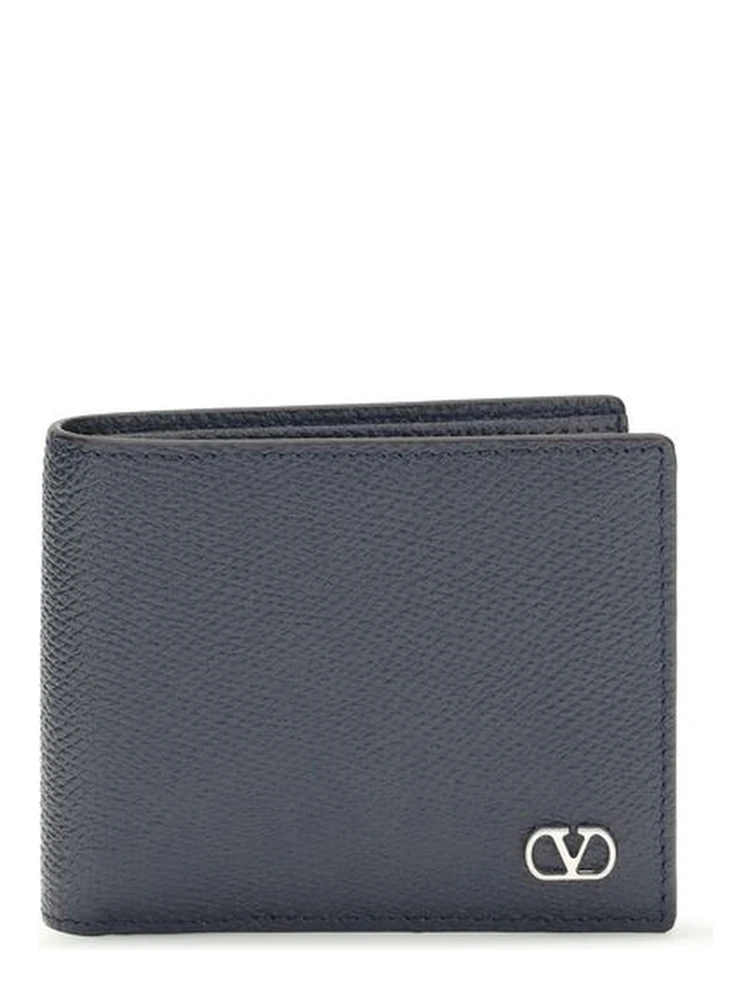 Blue Calf Leather Bos Taurus Wallet