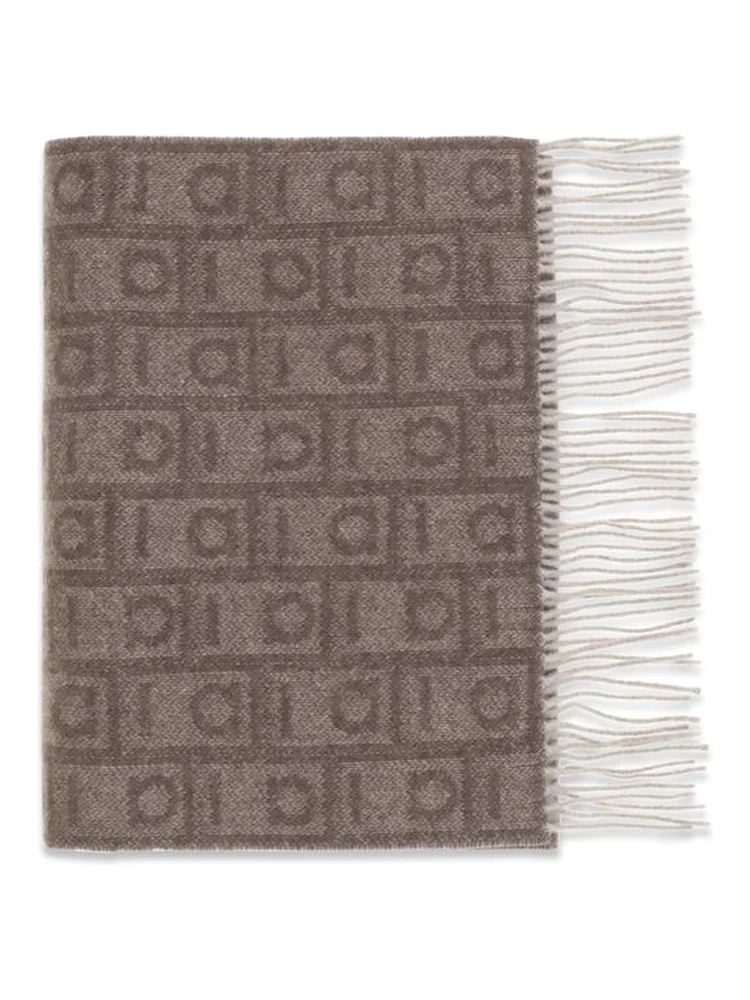 Brown Cashmere Scarf