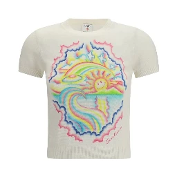 Multicolor Cotton T-Shirt