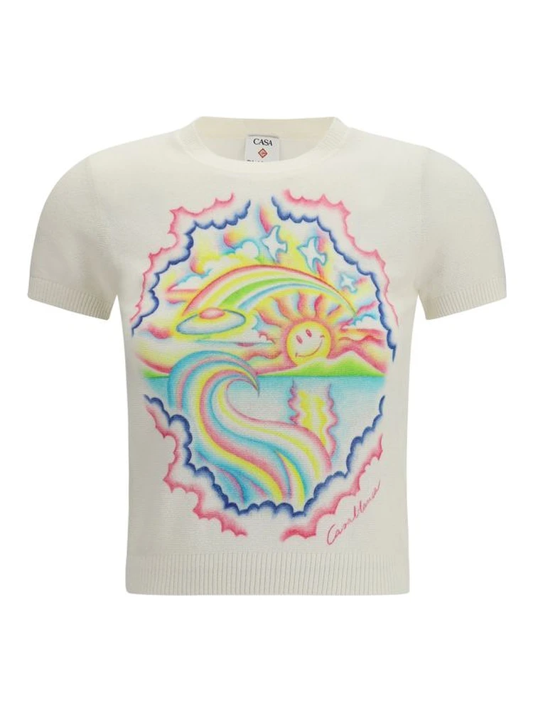 Multicolor Cotton T-Shirt