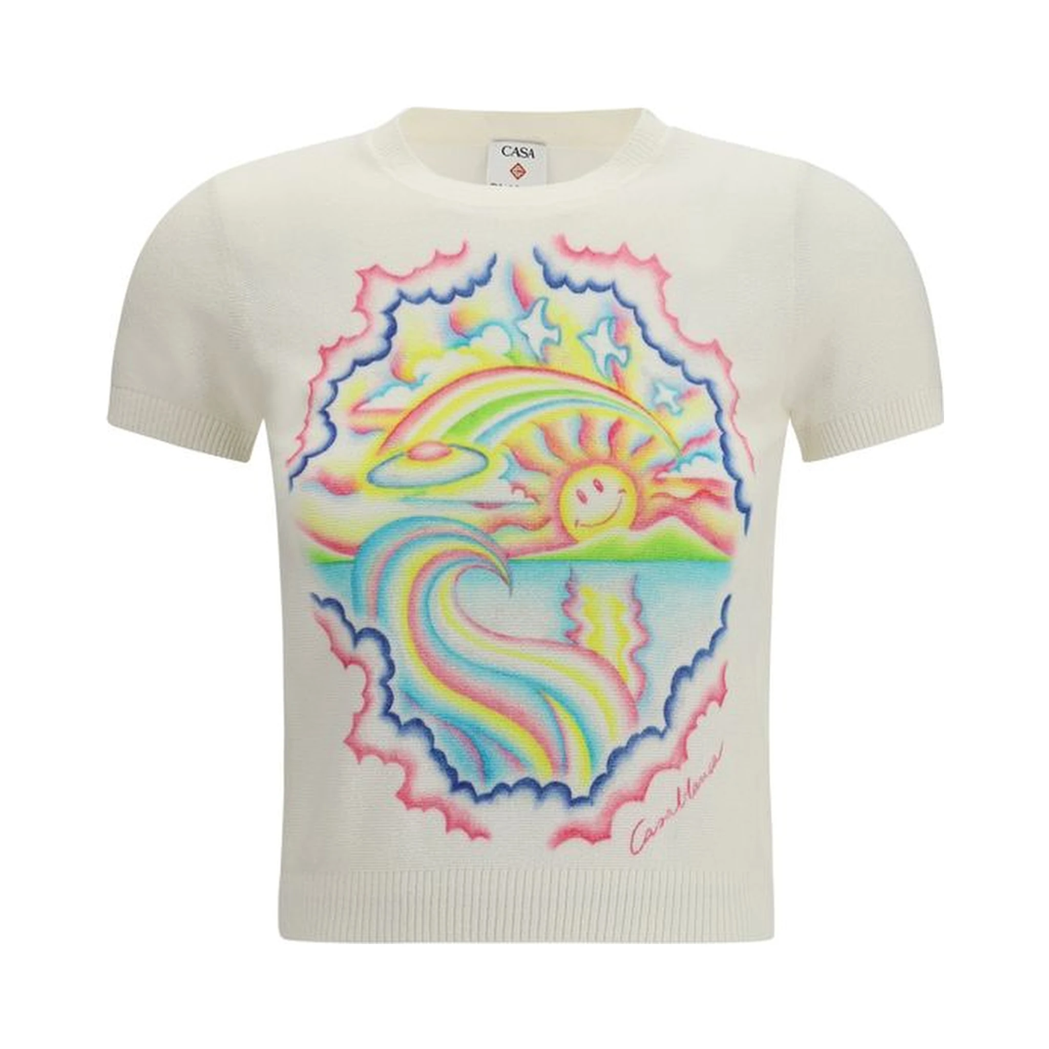 Multicolor Cotton T-Shirt