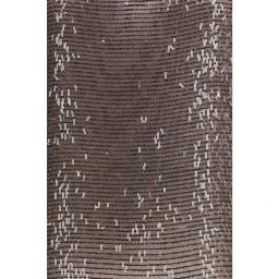 Brown Silk Top