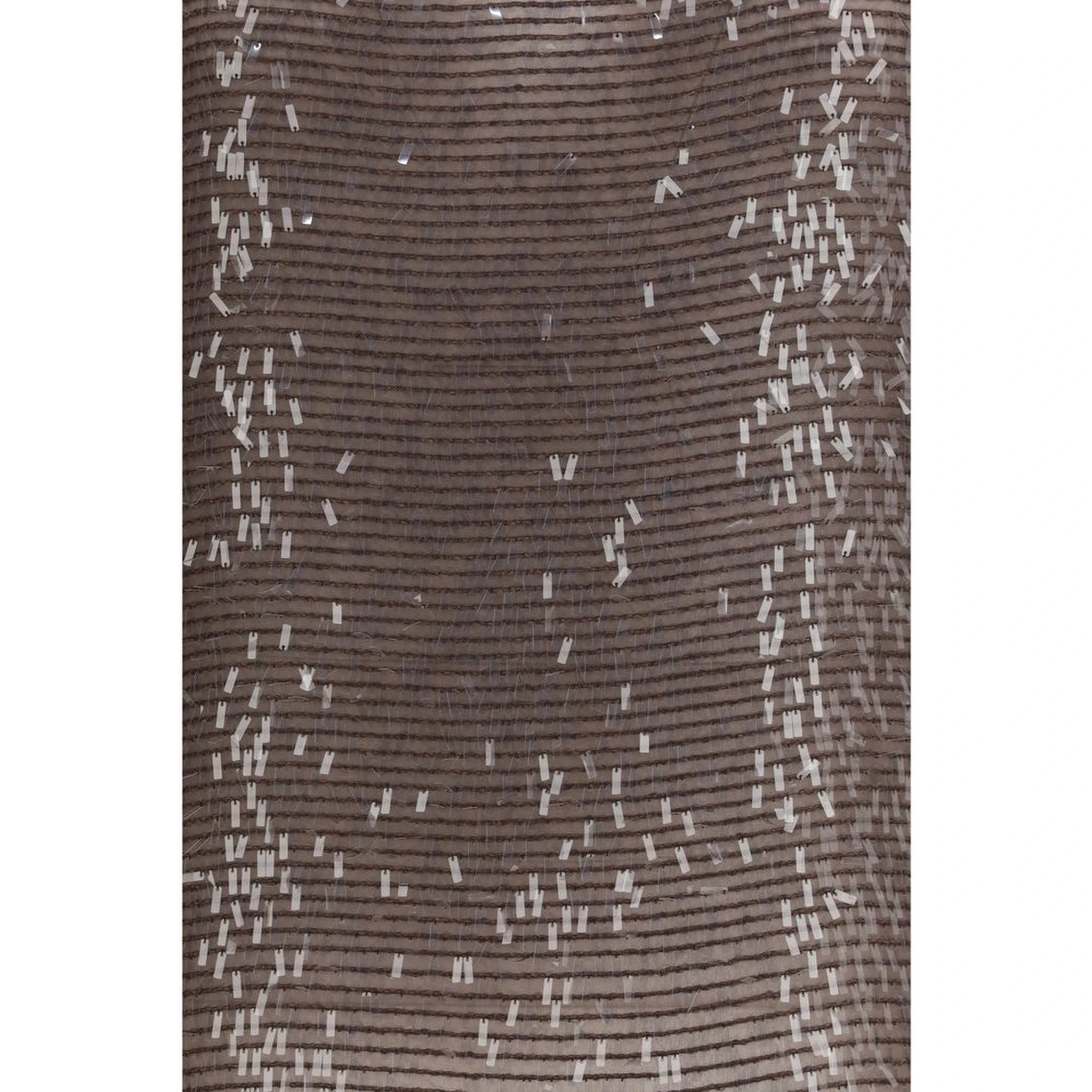 Brown Silk Top