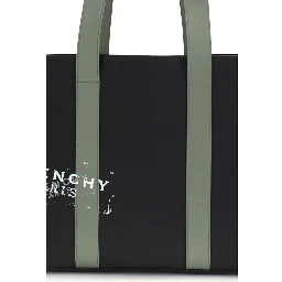 Black Cotton Handbag