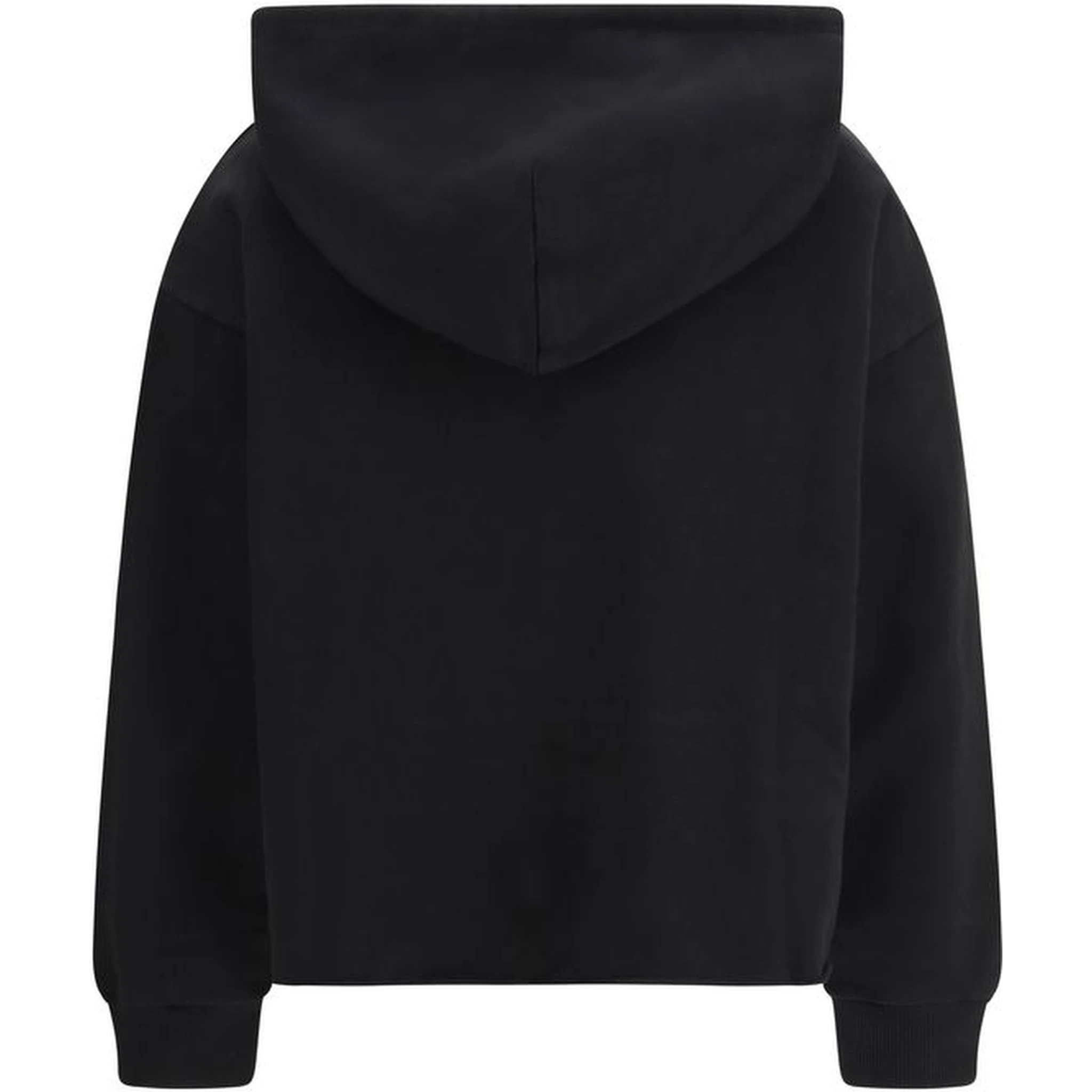 Black Cotton Sweatshirt
